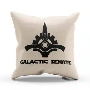 Vankúš so symbolom Galactic Senate z filmu Star Wars