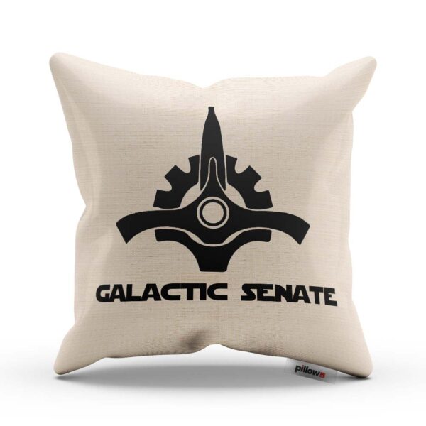 Vankúš so symbolom Galactic Senate z filmu Star Wars