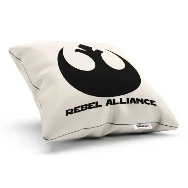 Vankúšik s emblémom Rebel Alliance z Hviezdnych Vojen