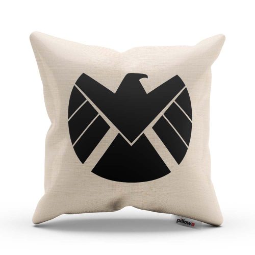 Ľanová obliečka a vankúš so symbolom S.H.I.E.L.D.